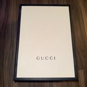 Gucci Black and White Sneaker Box
